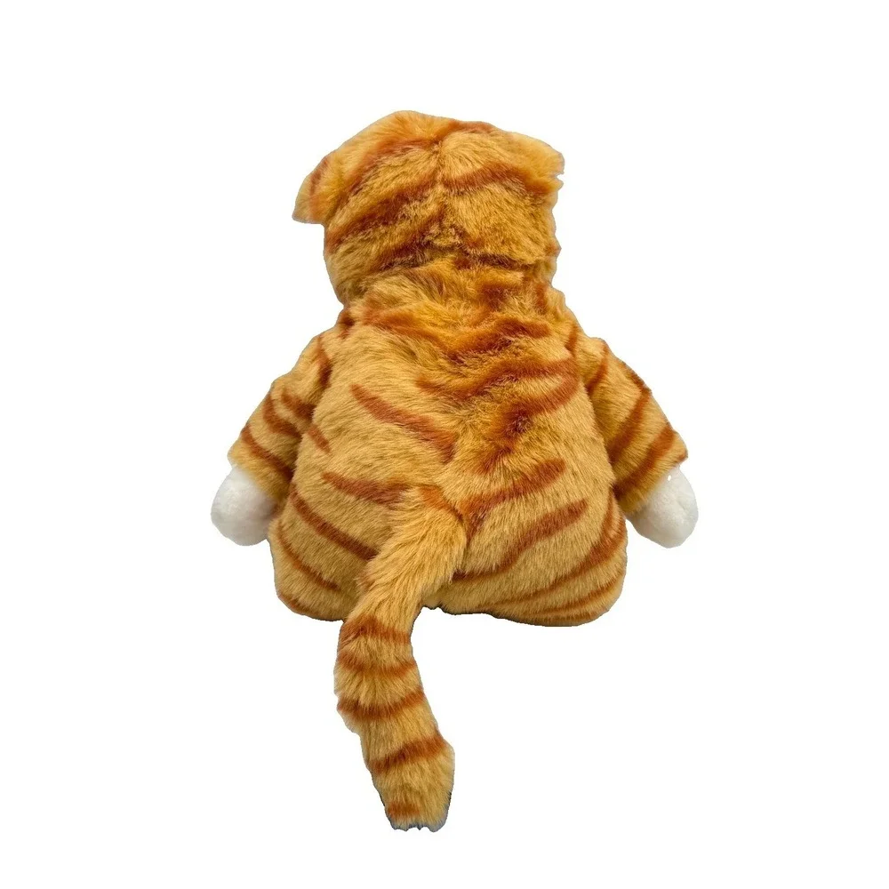 Build A Bear Orange Tabby‎ Striped Cat Plush Animal Toy 17